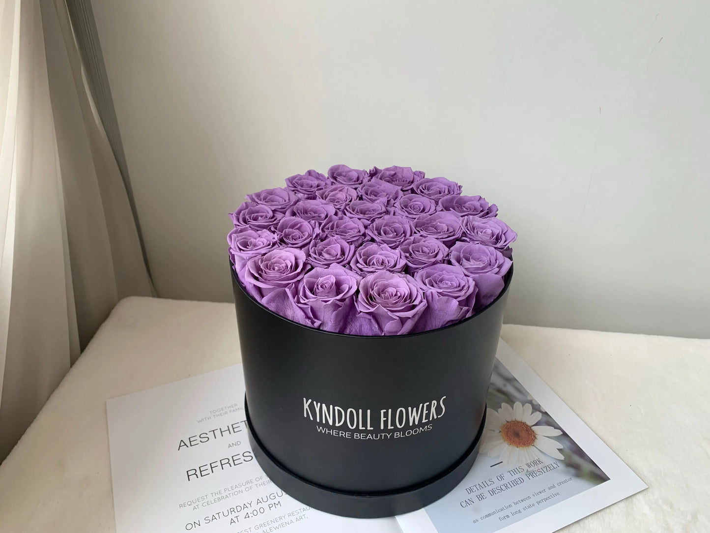 Purple Forever Roses