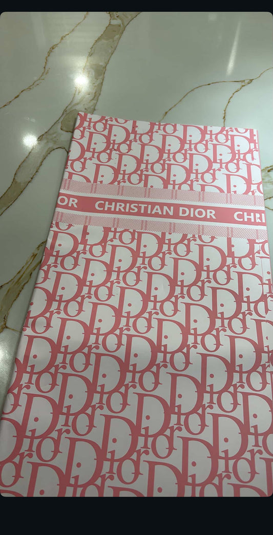 Pink luxury floral wrap