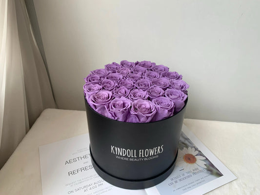 Purple Forever Roses
